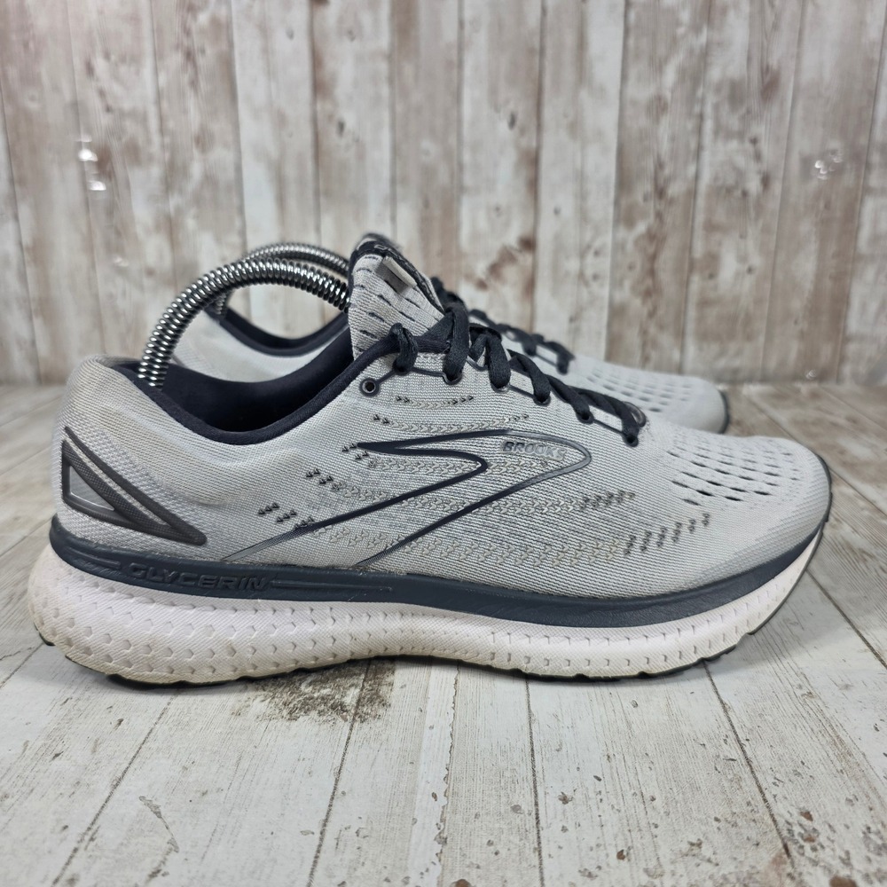 Brooks Glycerin 19 Womens Running Shoes‎ Grey Neutral Max Cushion 1203431B085 10